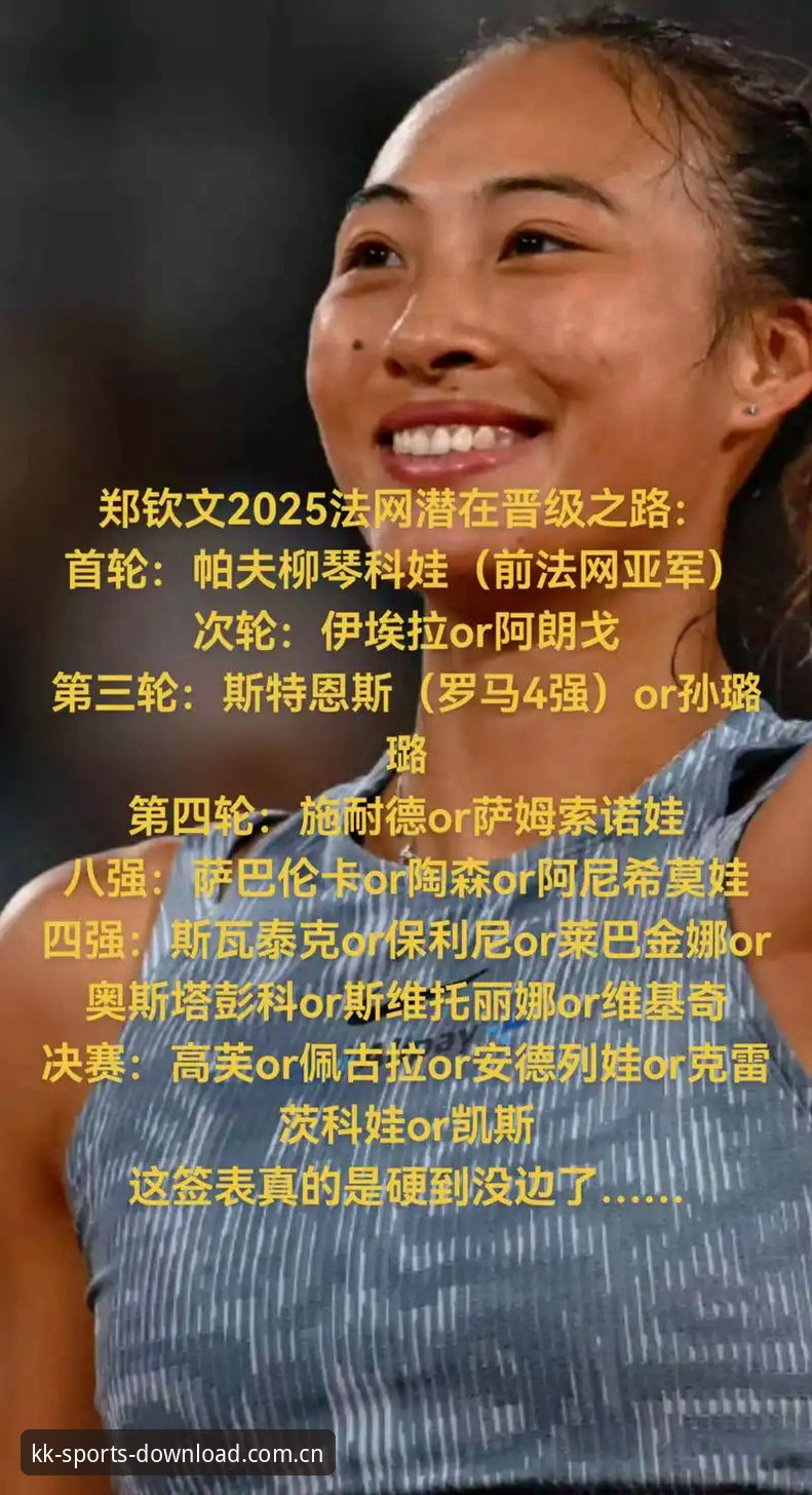 揭秘2026法网女单签表背后玄机：郑钦文保分压力下的挑战与转机